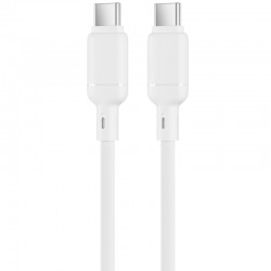 Дата кабель WIWU C090 Stellar Type-C to Type-C 60W (1m)  White - 00000085918_1