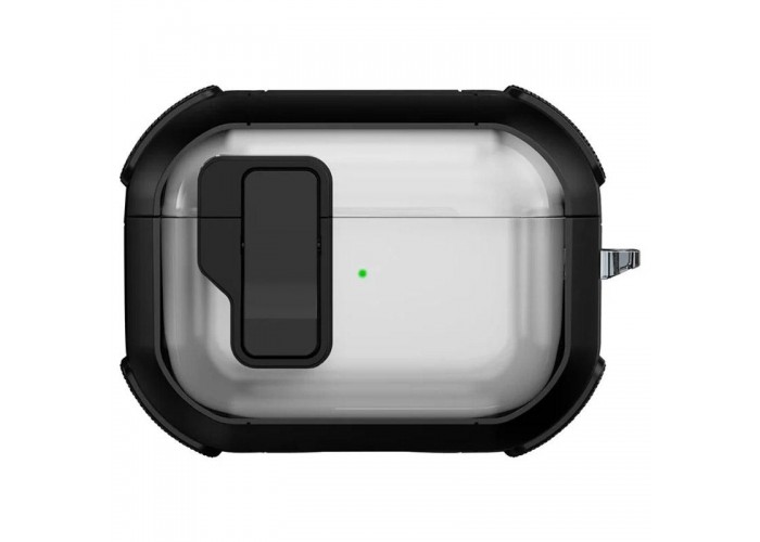 Футляр протиударний Locking Button для навушників Airpods Pro 2 / Pro