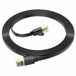 Кабель (патч-корд) Hoco US07 General Category 6 Gigabit (3m)  Black - 00000082079_1