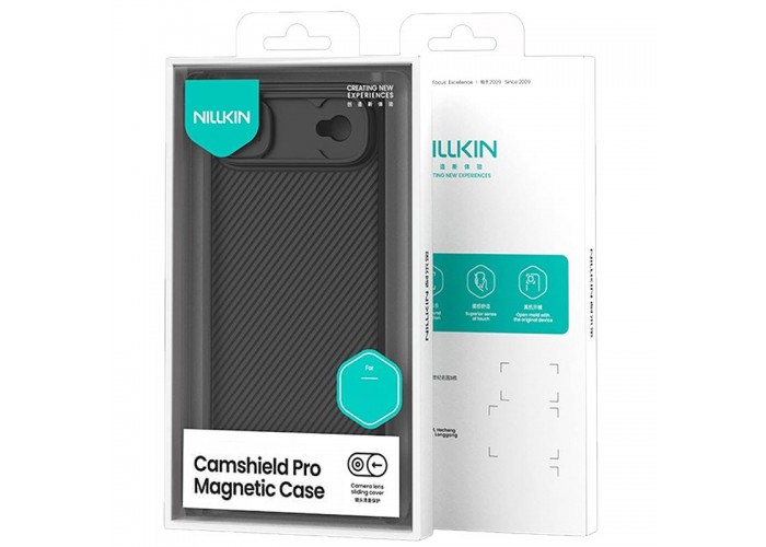 Карбонова накладка Nillkin CamShield Pro Magnetic для Apple iPhone 17 Air (6.5
