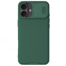 Карбонова накладка Nillkin CamShield Pro для Apple iPhone 16 (6.1")  Deep Green - 00000073657_3