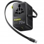 Мережевий універсальний перехідник Baseus CG11 70W with retractable cable (2USB-A/3C/1Socket) (E0307E)