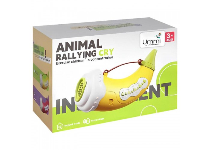 Музична інтерактивна іграшка Ummi ME-211 Animal Rallying Cry