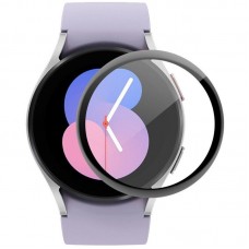 Полімерна плівка 3D (full glue) (тех.пак) для Samsung Galaxy Watch 5 44mm  Чорний - 00000057691_1