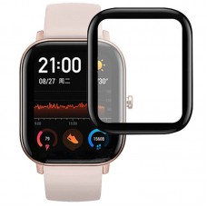 Полімерна плівка 3D (full glue) (тех.пак) для Xiaomi Amazfit GTS 4  Чорний - 00000057687_1