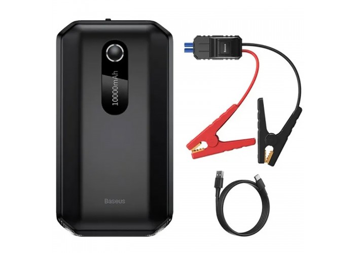 Пусковий пристрій (бустер) для автомобіля Baseus Super Energy Air Car 10000 mAh (CGNL0201)
