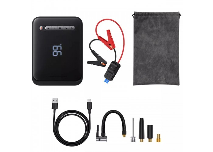 Пусковий пристрій (бустер) для автомобіля Baseus Super Energy Jump 8000 mAh (CGCN)