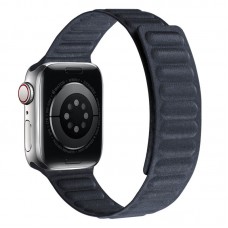 Ремінець FineWoven (AAA) для Apple Watch 38/40/41/42mm(ser.10)  Black - 00000066628_4