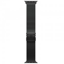 Ремінець Hoco WA33 Original series umbrella buckle Milanese steel strap для Apple watch 44/45/46/49mm  Black - 00000080245_1