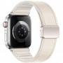 Ремінець Hoco WA34 Basic magnetic buckle silicone leather strap для Apple watch 44/45/46/49mm