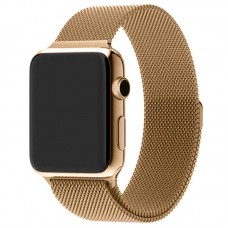 Ремінець Milanese Loop Design для Apple Watch 42(ser.1-3)/44/45/46/49mm  Rose Gold - 00000021648_5
