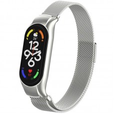 Ремінець Milanese Loop Design для Xiaomi Mi Band 3/4  Срібний - 00000032590_4