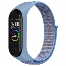 Ремінець Nylon New для Xiaomi Mi Band 3/4/5/6/7  Azure - 00000077678_15