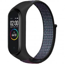 Ремінець Nylon New для Xiaomi Mi Band 3/4/5/6/7  Dark Purple - 00000077678_5