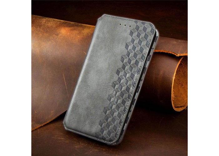 Шкіряний чохол-книжка GETMAN Cubic (PU) для Samsung Galaxy A12 / M12