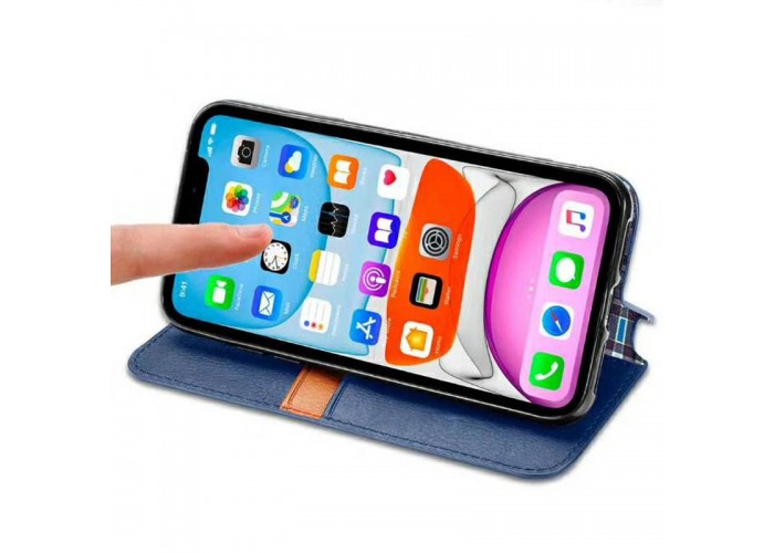 Шкіряний чохол-книжка GETMAN Cubic (PU) для Samsung Galaxy A31