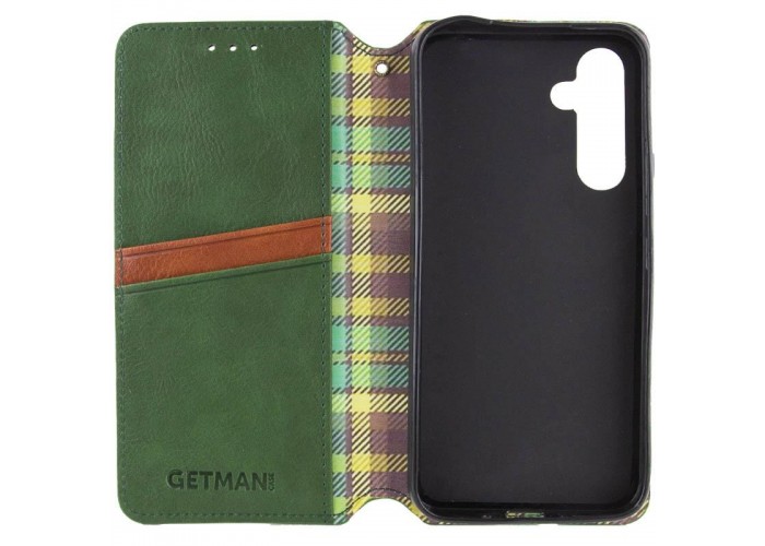 Шкіряний чохол-книжка GETMAN Cubic (PU) для Samsung Galaxy A57 5G