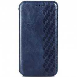 Шкіряний чохол-книжка GETMAN Cubic (PU) для Xiaomi Redmi 10C  Синій - 00000055497_5