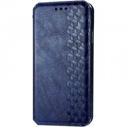 Шкіряний чохол-книжка GETMAN Cubic (PU) для Xiaomi Redmi Note 9s / Note 9 Pro / Note 9 Pro Max  Синій - 00000037900_5