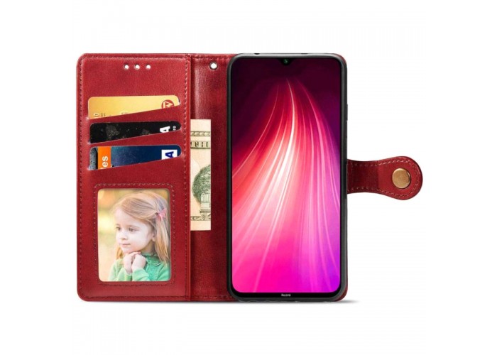 Шкіряний чохол-книжка GETMAN Gallant (PU) для Xiaomi Redmi 9C