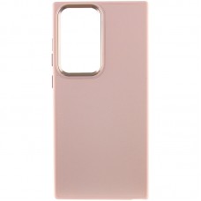 Шкіряний чохол Bonbon Leather Metal Style для Samsung Galaxy S23 Ultra  Рожевий / Light pink - 00000065414_4