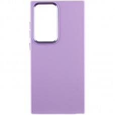 Шкіряний чохол Bonbon Leather Metal Style для Samsung Galaxy S23 Ultra  Бузковий / Dasheen - 00000065414_9