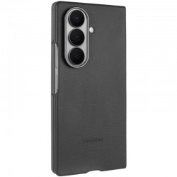 Шкіряний чохол Leather Case (AAA) для Samsung Galaxy Z Fold7  Black - 00000080403_1