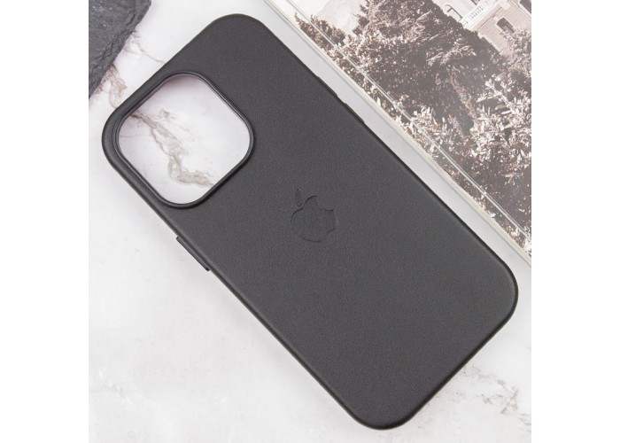 Шкіряний чохол Leather Case (AAA) with MagSafe and Animation для Apple iPhone 13 Pro (6.1