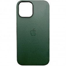 Шкіряний чохол Leather Case (AAA) with MagSafe and Animation для Apple iPhone 13 Pro (6.1")  Sequoia Green - 00000057150_19