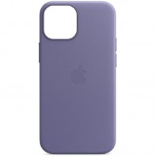 Шкіряний чохол Leather Case (AAA) with MagSafe and Animation для Apple iPhone 13 Pro (6.1")  Wisteria - 00000057150_17