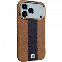 Шкіряний чохол Rally with MagSafe для Apple iPhone 17 Pro (6.3")  Brown / Black - 00000081025_5