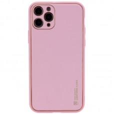 Шкіряний чохол Xshield для Apple iPhone 12 Pro (6.1")  Рожевий / Pink - 00000044187_9