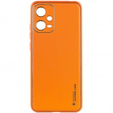 Шкіряний чохол Xshield для Xiaomi Poco X5 5G / Redmi Note 12 5G  Помаранчевий / Apricot - 00000064109_7