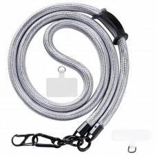 Шнурок (10мм) 120см  Silver - 00000077801_5