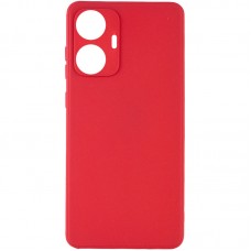 Силіконовий чохол Candy Full Camera для Realme C55  Червоний / Camellia - 00000065226_9
