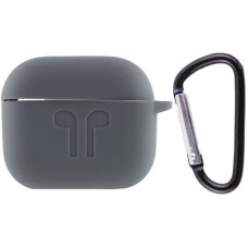Силіконовий футляр для навушників AirPods 3  Сірий / Dark Gray - 00000051911_25