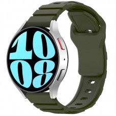 Силіконовий ремінець Defense для Smart Watch 20mm  Dark Olive - 00000077069_7