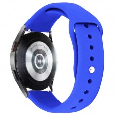 Силіконовий ремінець Sport для Smart Watch 20mm  Синій / Capri Blue - 00000068670_2