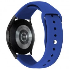 Силіконовий ремінець Sport для Smart Watch 20mm  Синій / Shiny blue - 00000068670_19