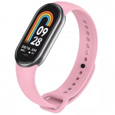 Силіконовий ремінець для Xiaomi Mi Band 8/9/10  Рожевий / Light pink - 00000065484_13