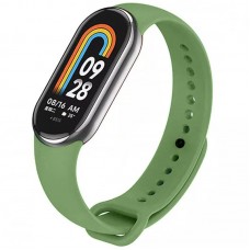 Силіконовий ремінець для Xiaomi Mi Band 8/9/10  Зелений / Olive - 00000065484_23