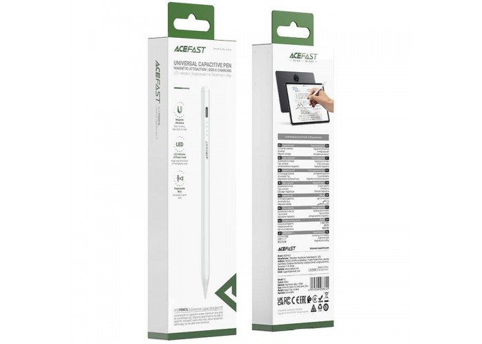 Стілус Acefast V1 Universal Capacitive Pen