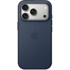 Тканинний чохол TechWoven (AAA) with MagSafe and Animation для Apple iPhone 17 Pro (6.3")  Blue - 00000082297_2