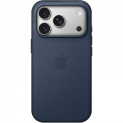 Тканинний чохол TechWoven (AAA) with MagSafe and Animation для Apple iPhone 17 Pro (6.3")  Blue - 00000082297_2