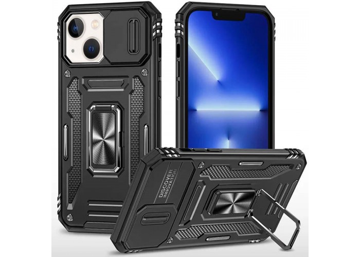 Ударостійкий чохол Camshield Army Ring для Apple iPhone 15 (6.1