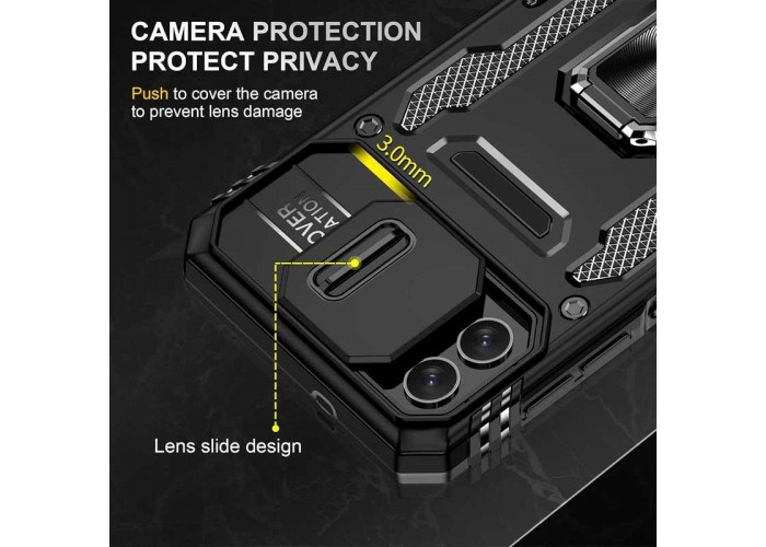 Ударостійкий чохол Camshield Army Ring для Samsung Galaxy A07