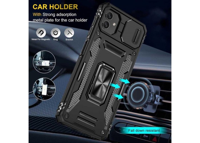 Ударостійкий чохол Camshield Army Ring для Samsung Galaxy A07