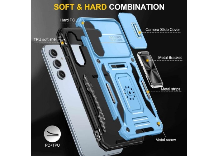 Ударостійкий чохол Camshield Army Ring для Samsung Galaxy A57 5G