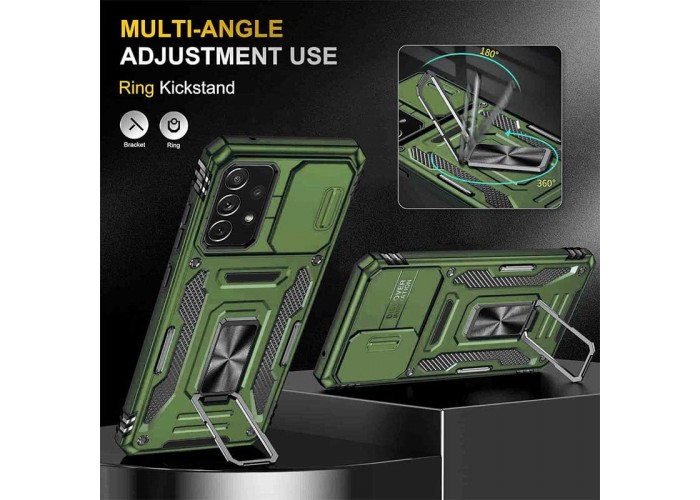 Ударостійкий чохол Camshield Army Ring для Samsung Galaxy A73 5G