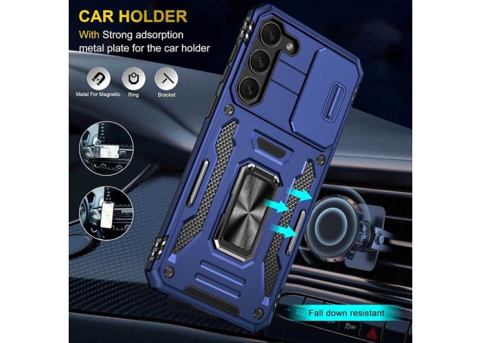 Ударостійкий чохол Camshield Army Ring для Samsung Galaxy S20 FE